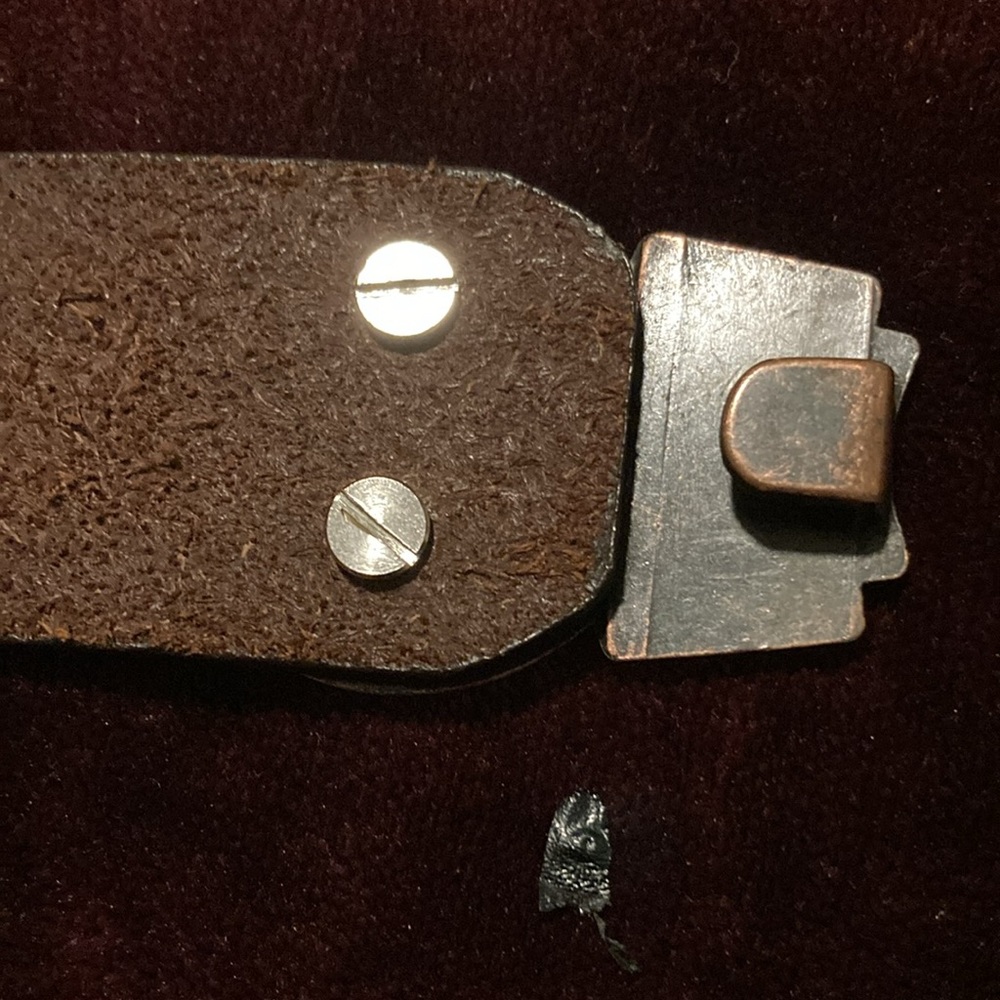 Chico’s Brown Leather Adjustable Belt - Picture 13 of 13